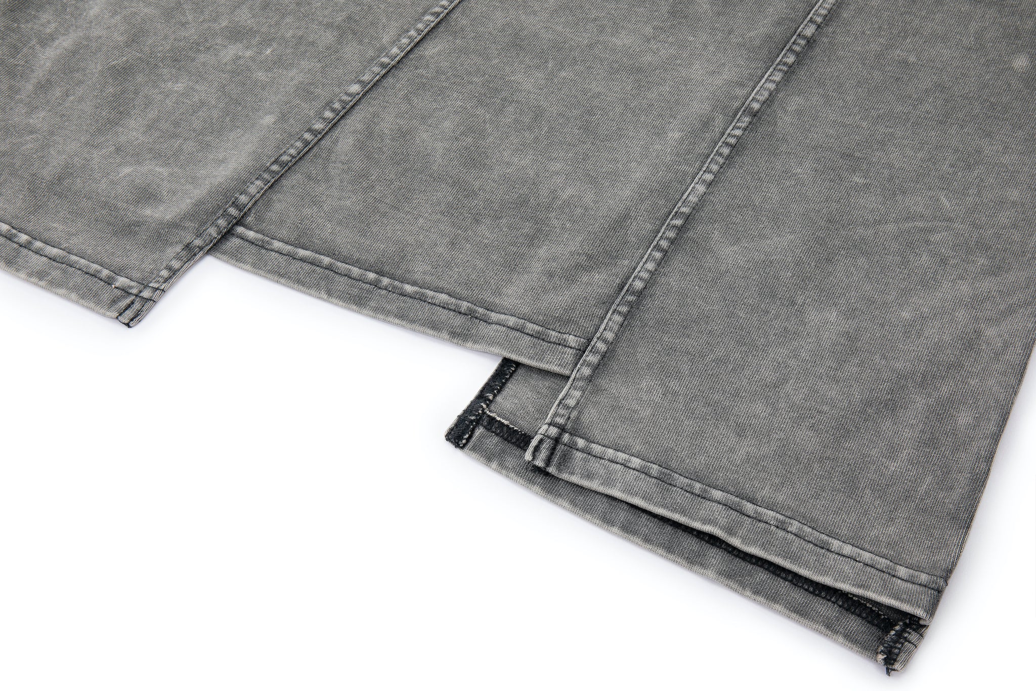 Asymmetrical Slice Tee - Graphite - Image 13
