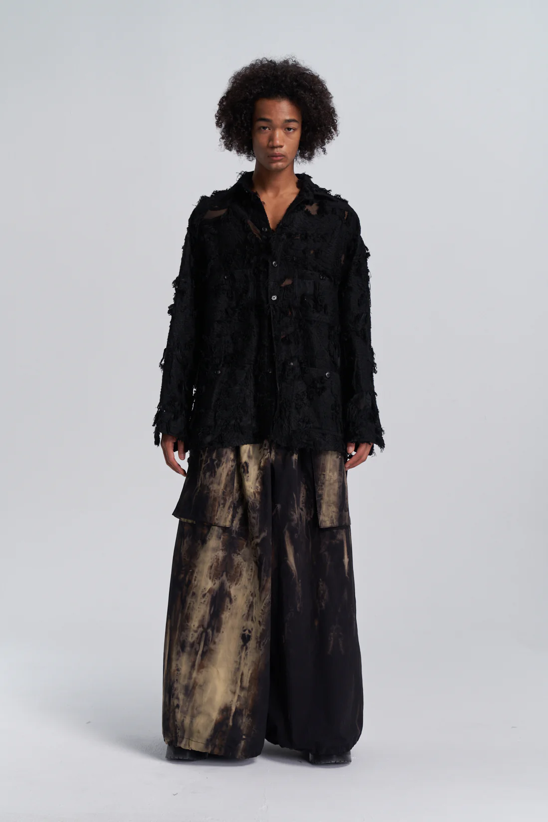 Paisley Textured Overshirt - Image 3