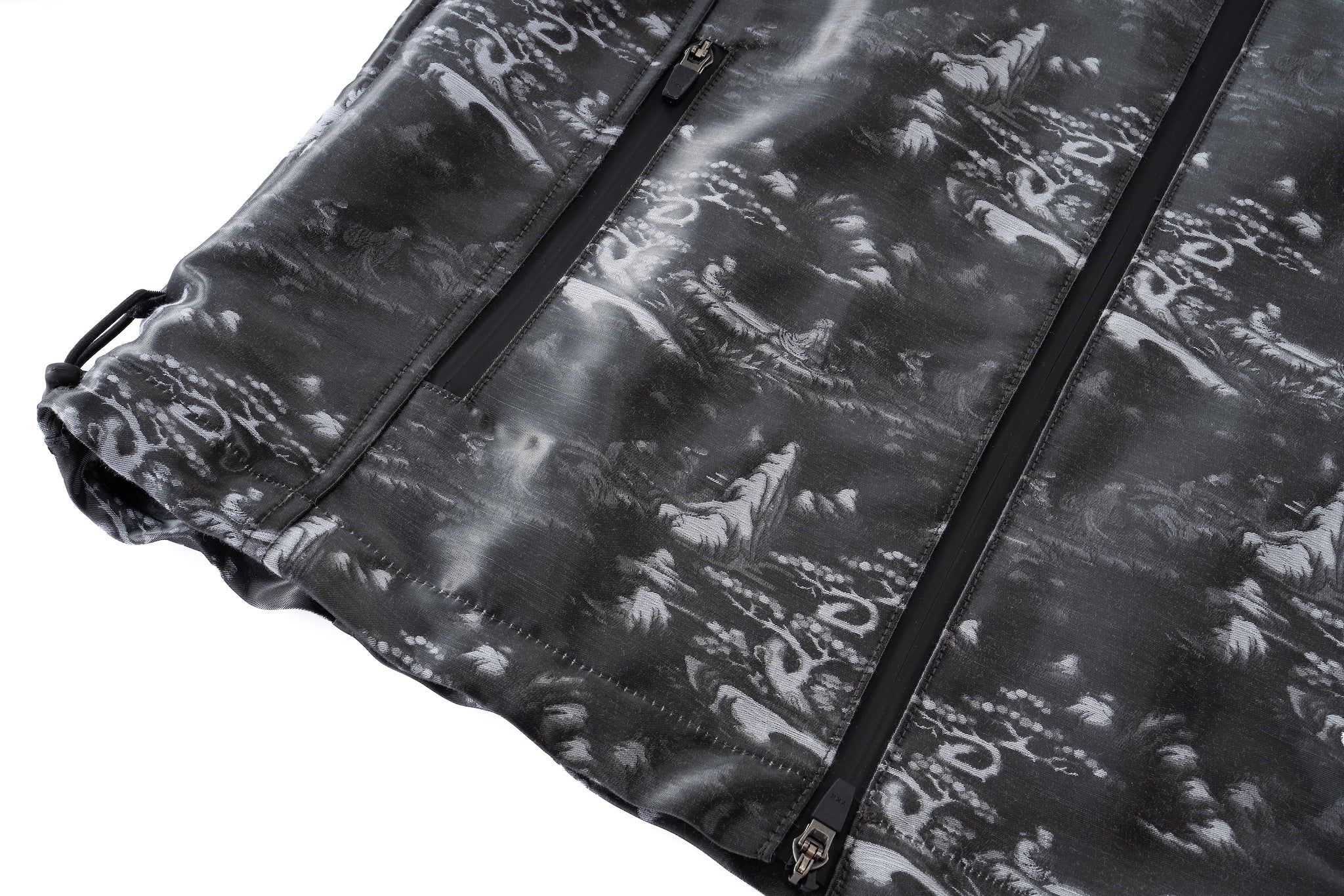 Hooded Technical Jacket - Glossy Ink Wash - Image 13
