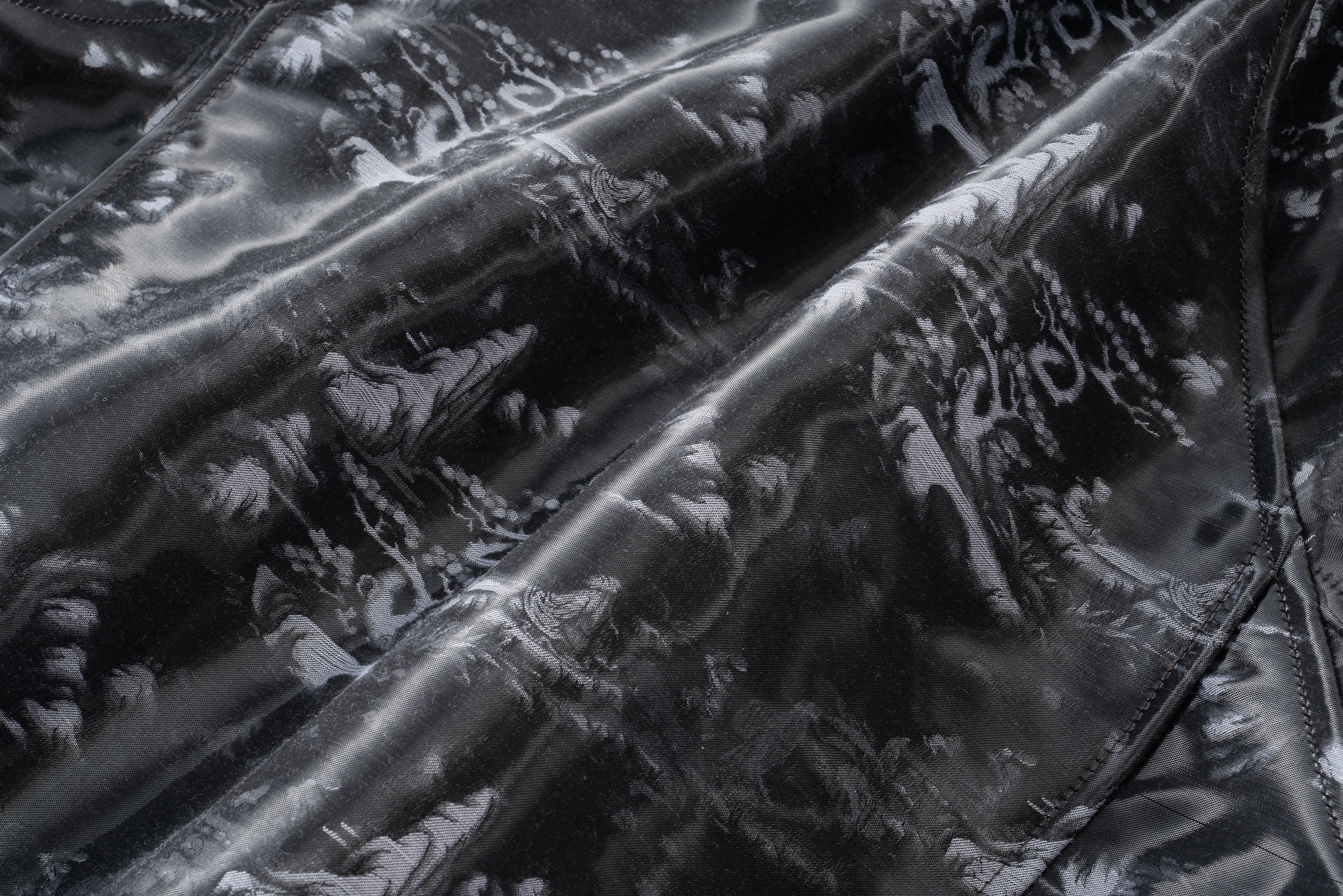 Hooded Technical Jacket - Glossy Ink Wash - Image 16