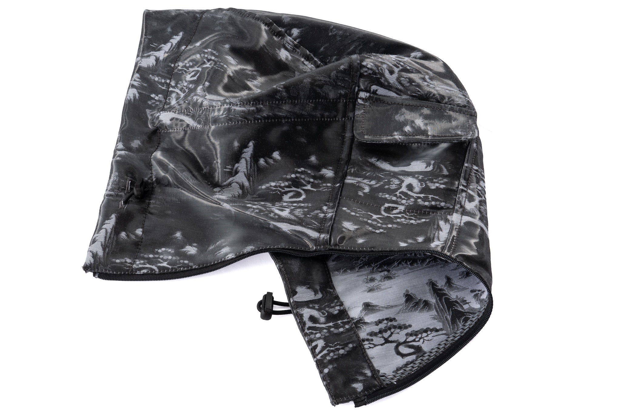Hooded Technical Jacket - Glossy Ink Wash - Image 20
