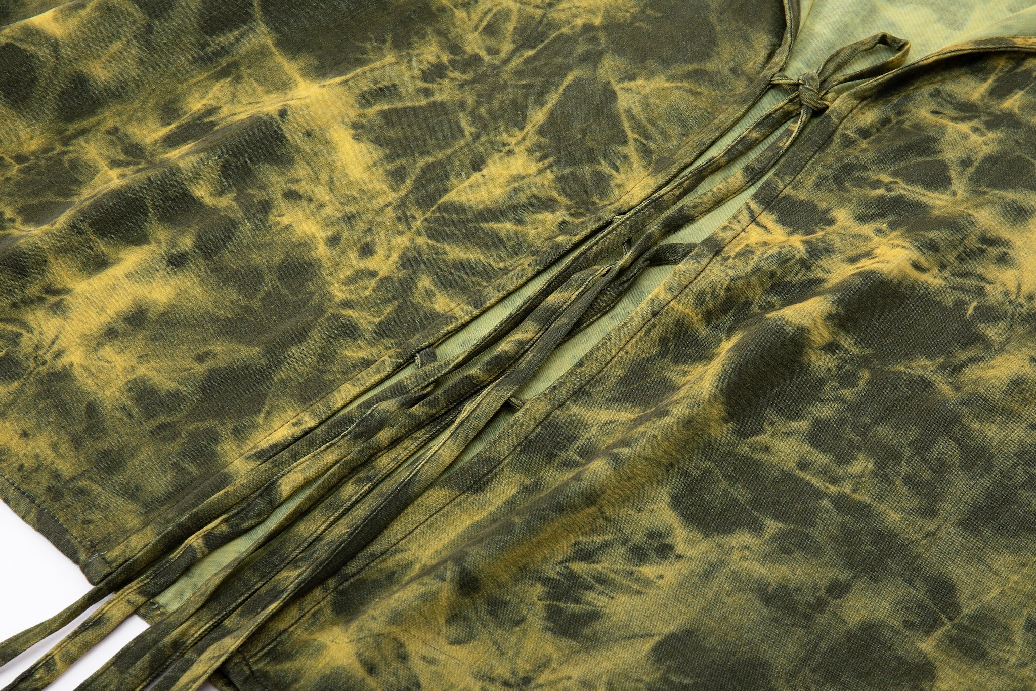 Kiri Tie Front Shirt – Acid Moss Tie-Dye - Image 13