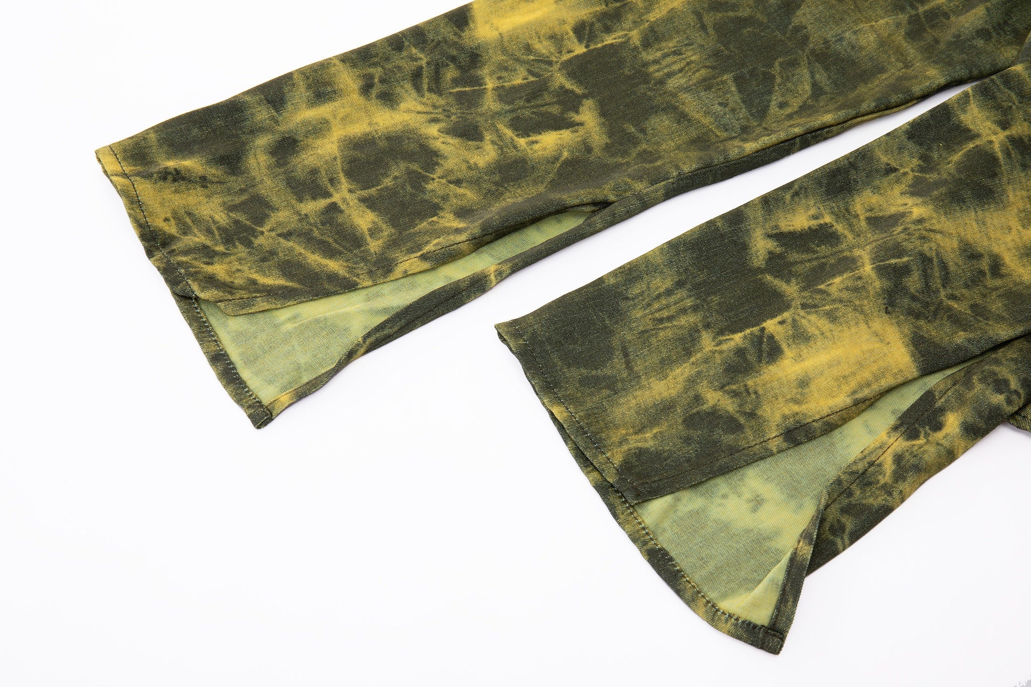 Kiri Tie Front Shirt – Acid Moss Tie-Dye - Image 15