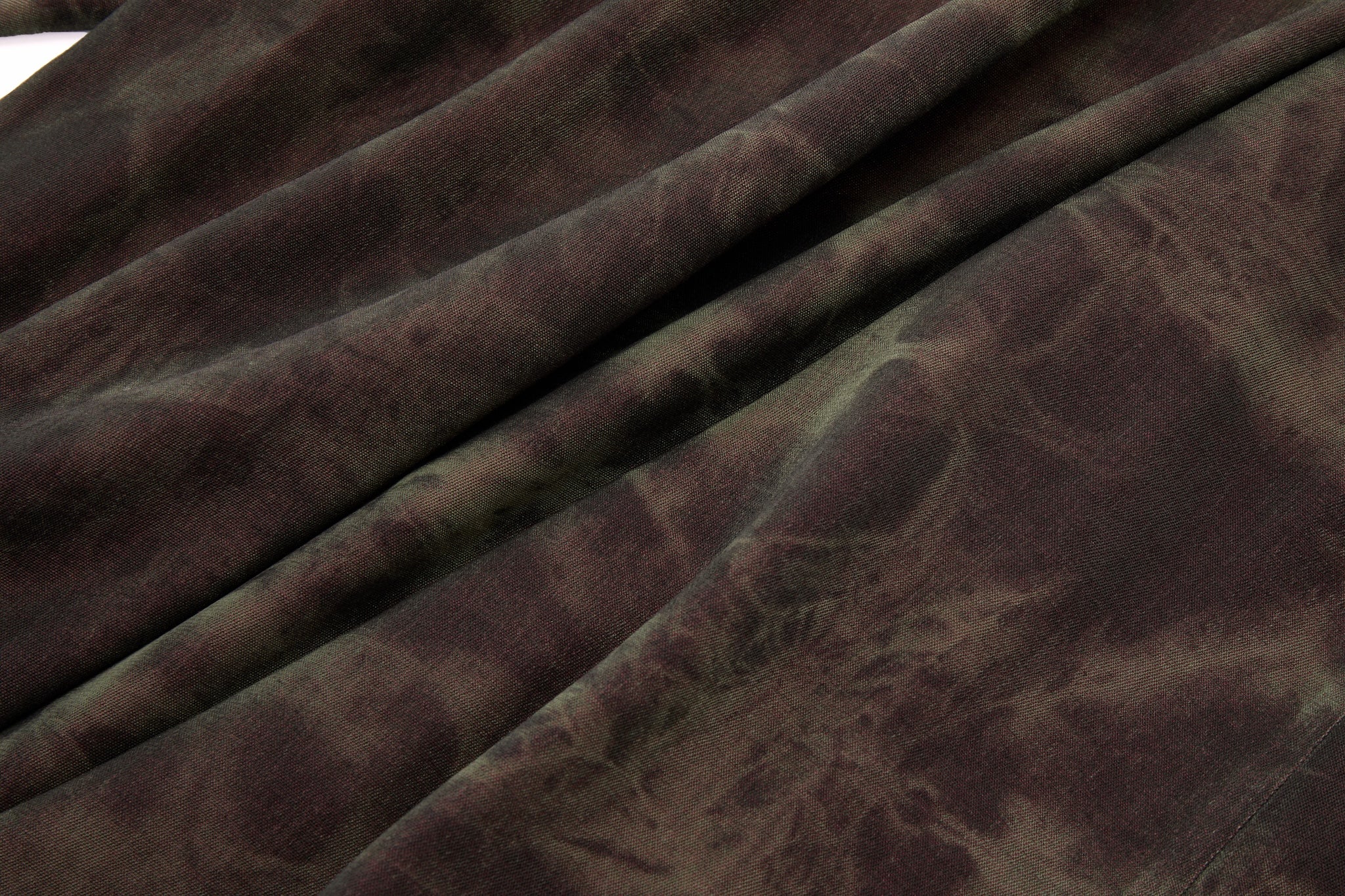 Kiri Tie Front Shirt - Rosewood, Olive Tie-Dye - Image 16