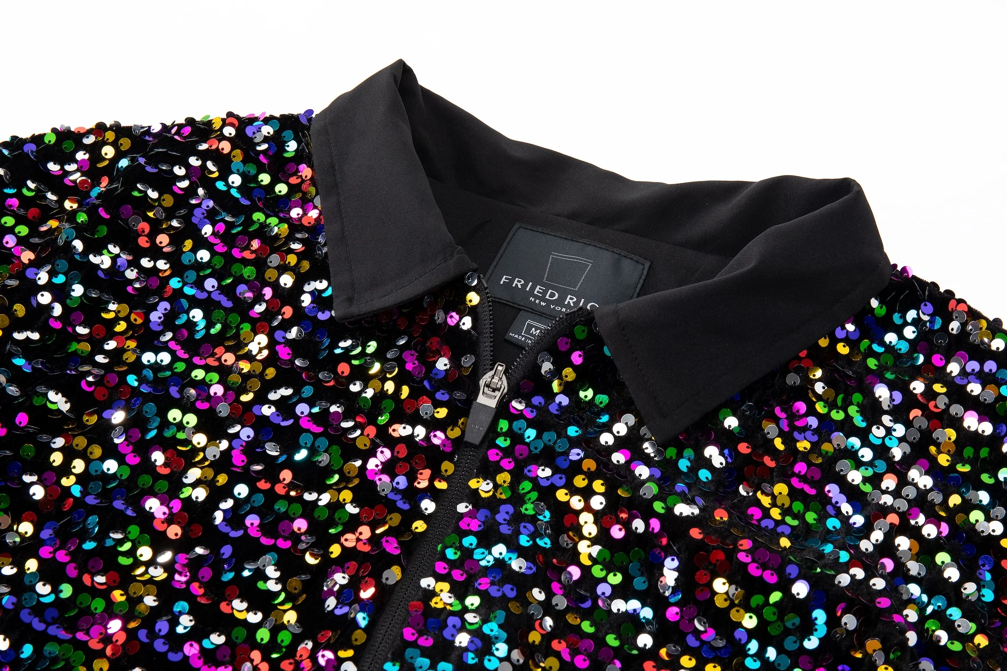 Midnight Spectrum Sequin Shirt - Image 15