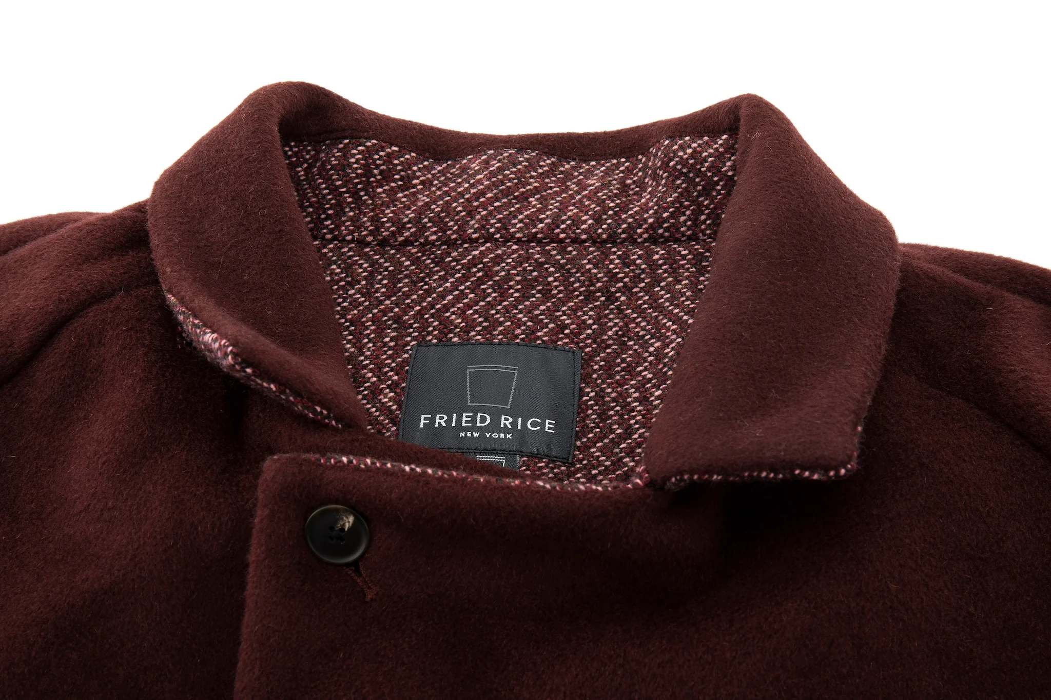 Mulberry Long Coat - Oxblood - Image 16