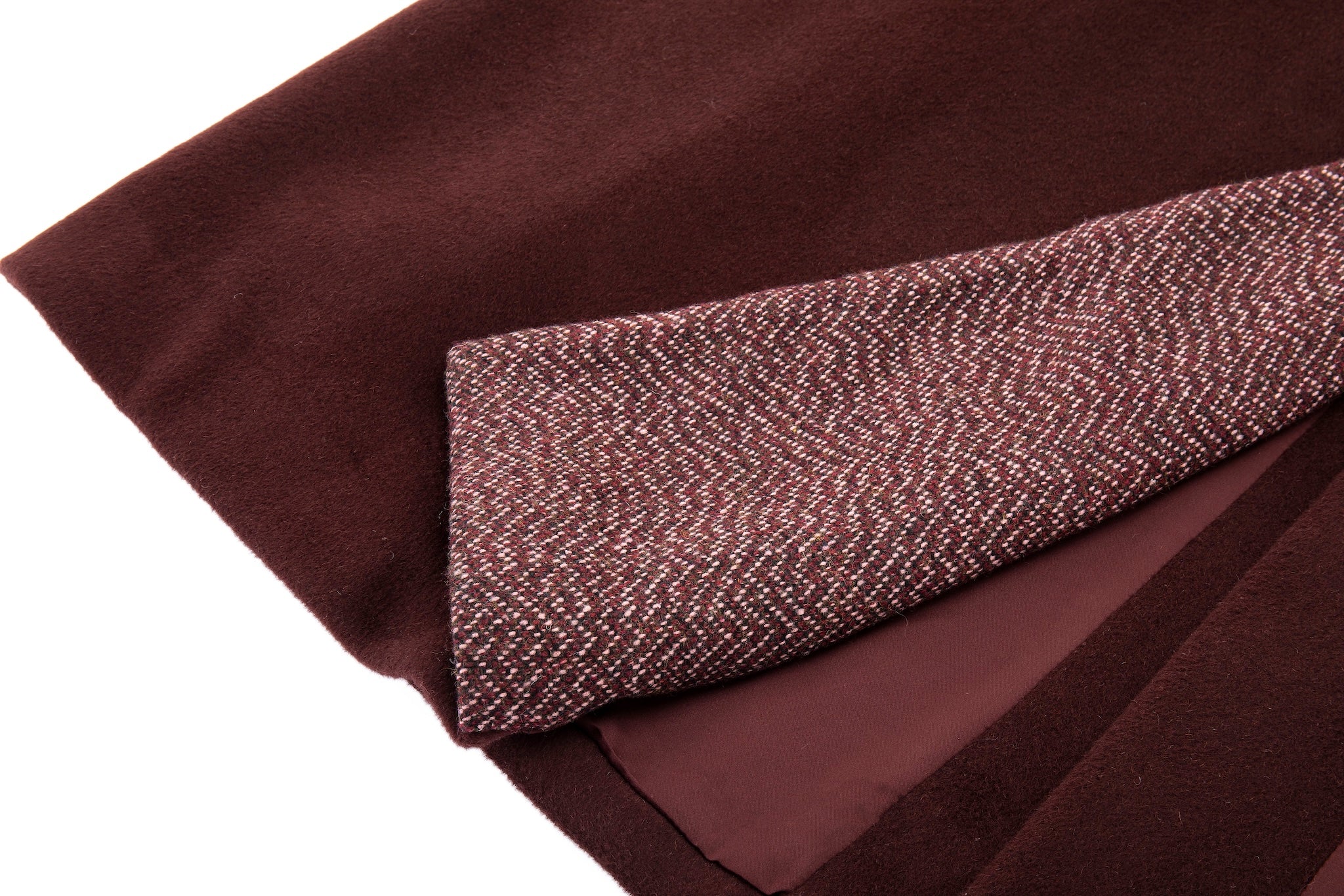 Mulberry Long Coat - Oxblood - Image 18