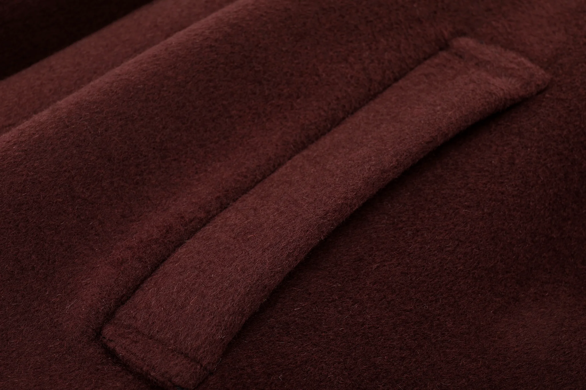 Mulberry Long Coat - Oxblood - Image 19