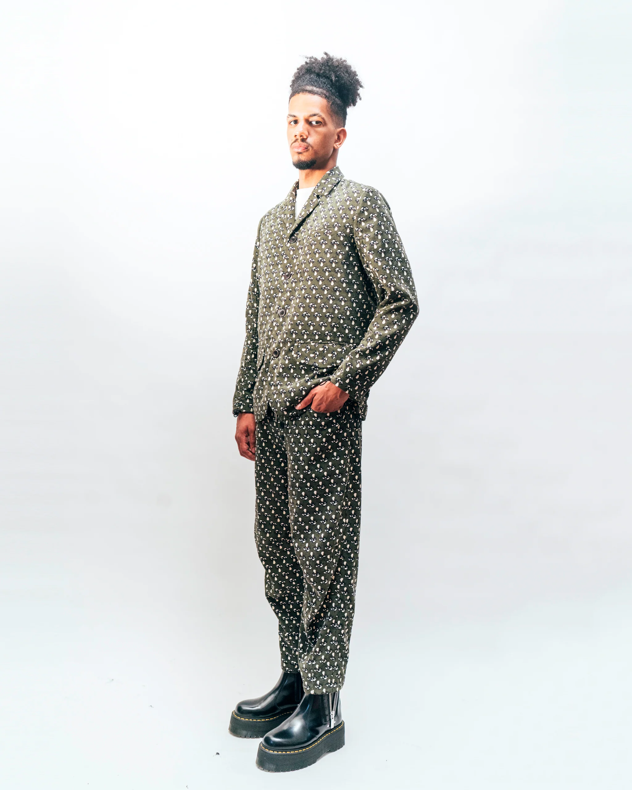 Mushroom Blazer - Green - Image 4