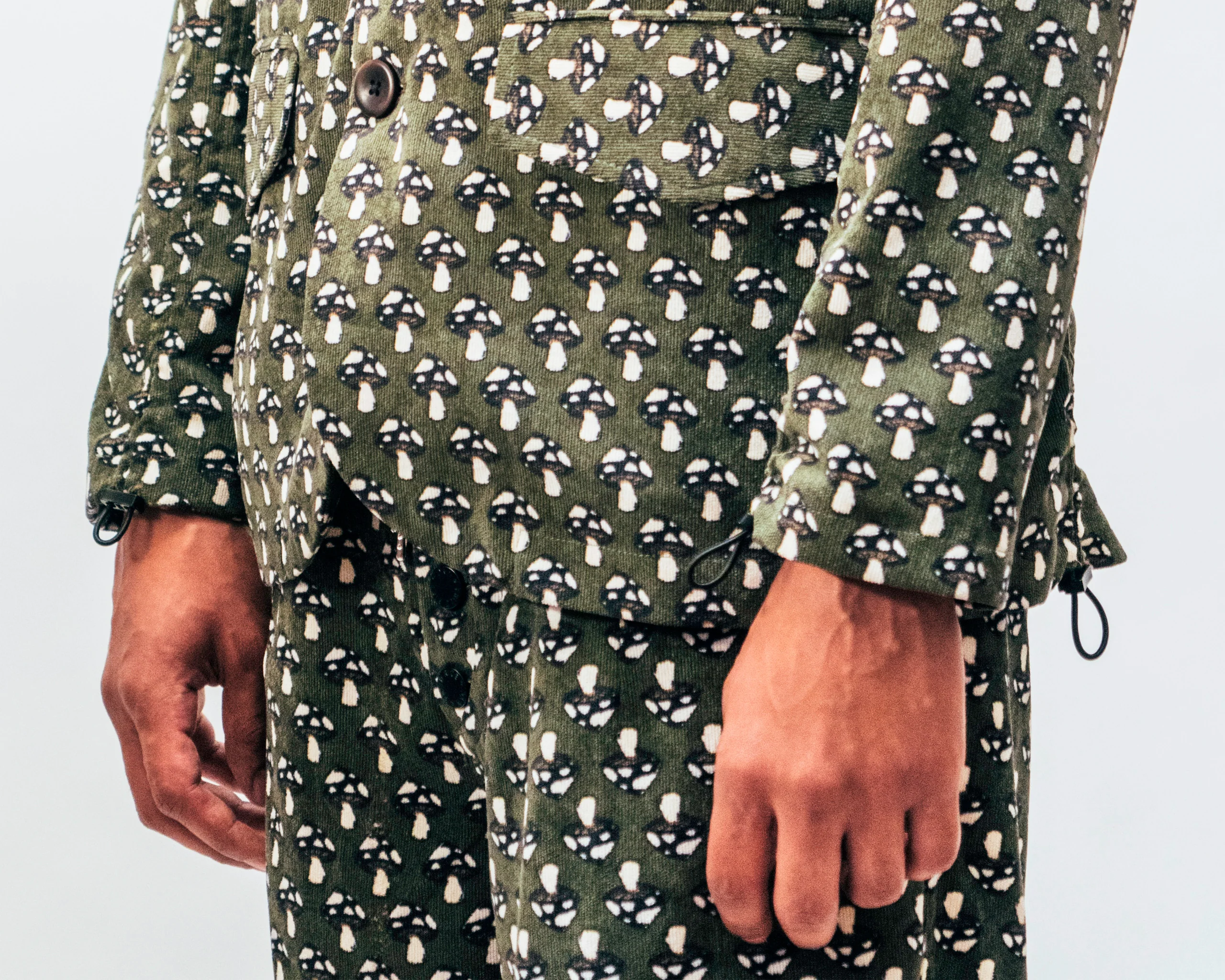 Mushroom Blazer - Green - Image 7