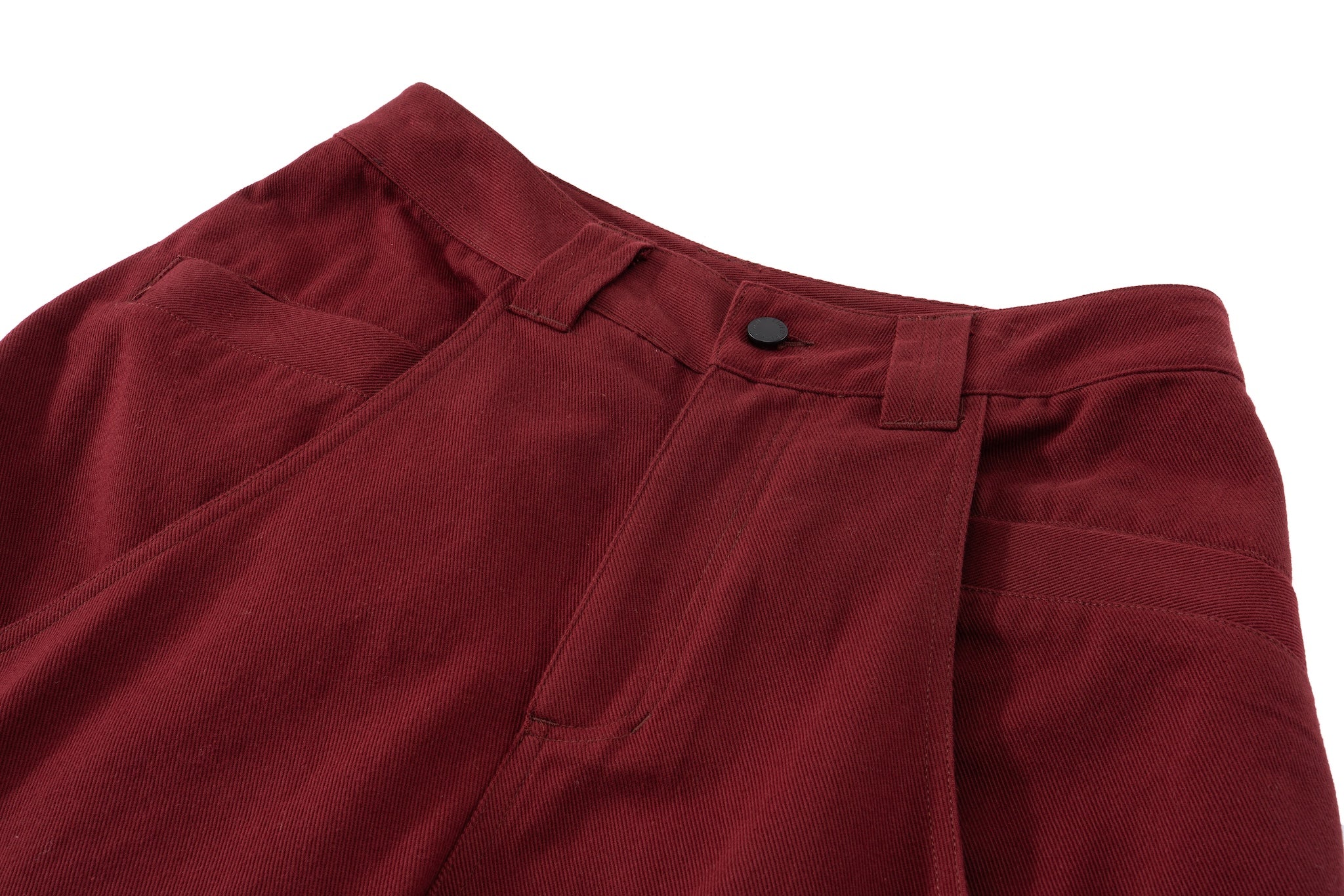 Oversized Pocket Shorts - Oxblood - Image 15