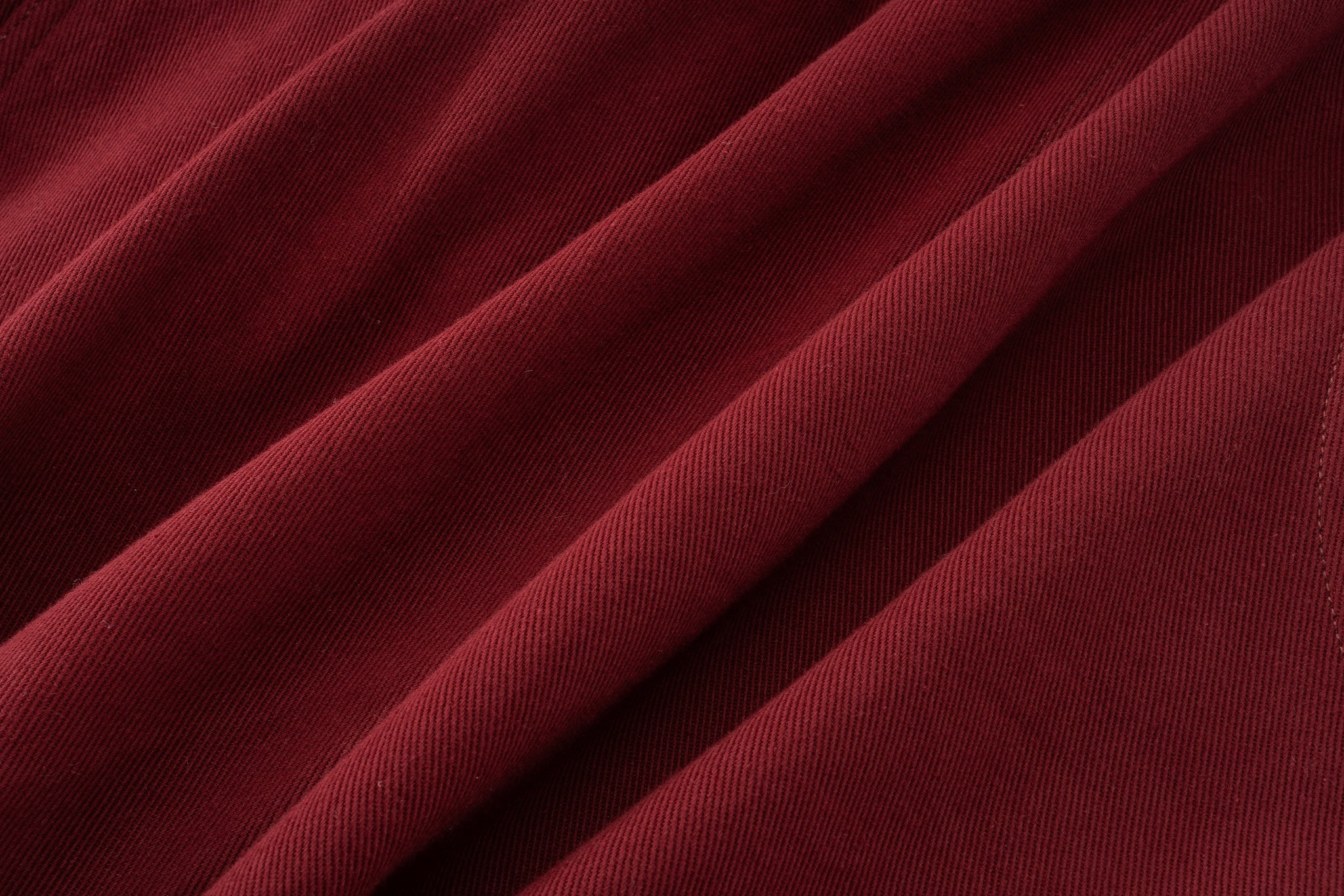 Oversized Pocket Shorts - Oxblood - Image 2