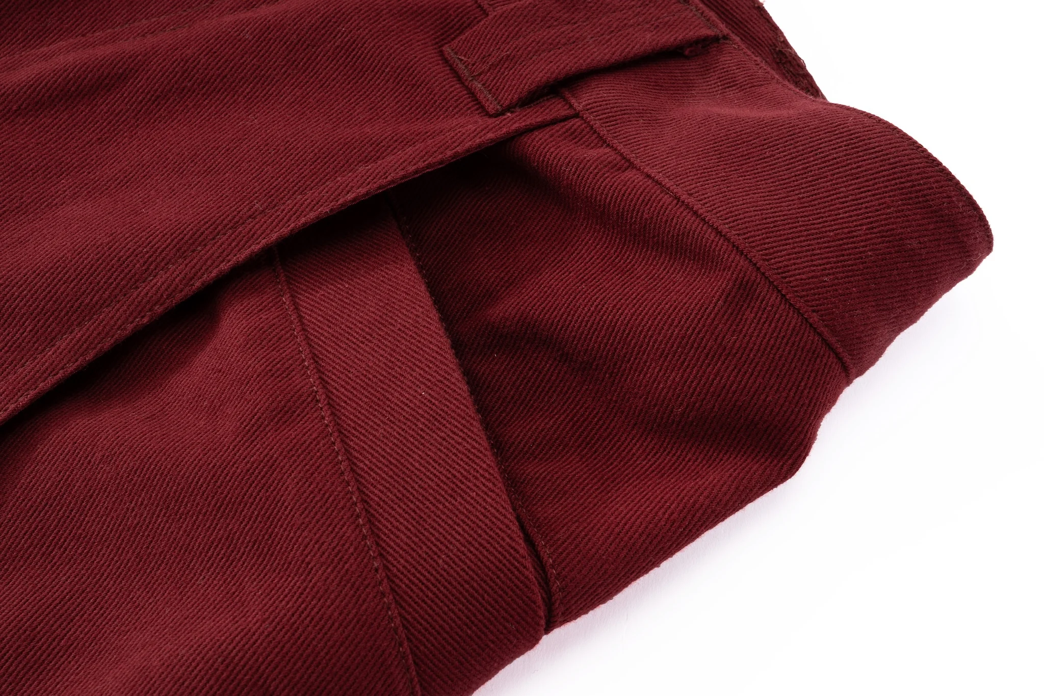 Oversized Pocket Shorts - Oxblood - Image 21
