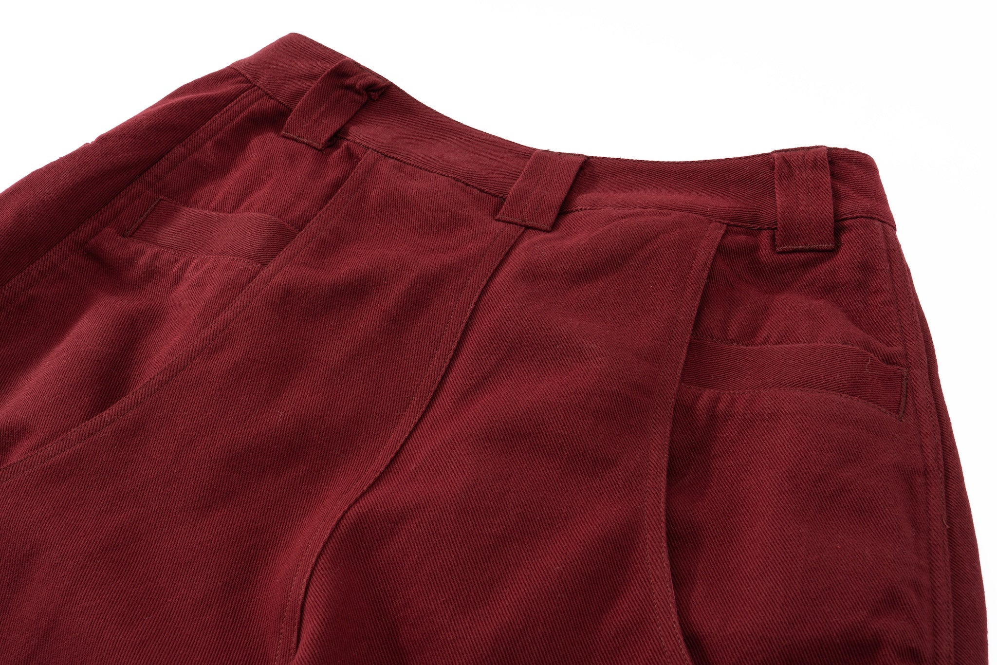 Oversized Pocket Shorts - Oxblood - Image 22
