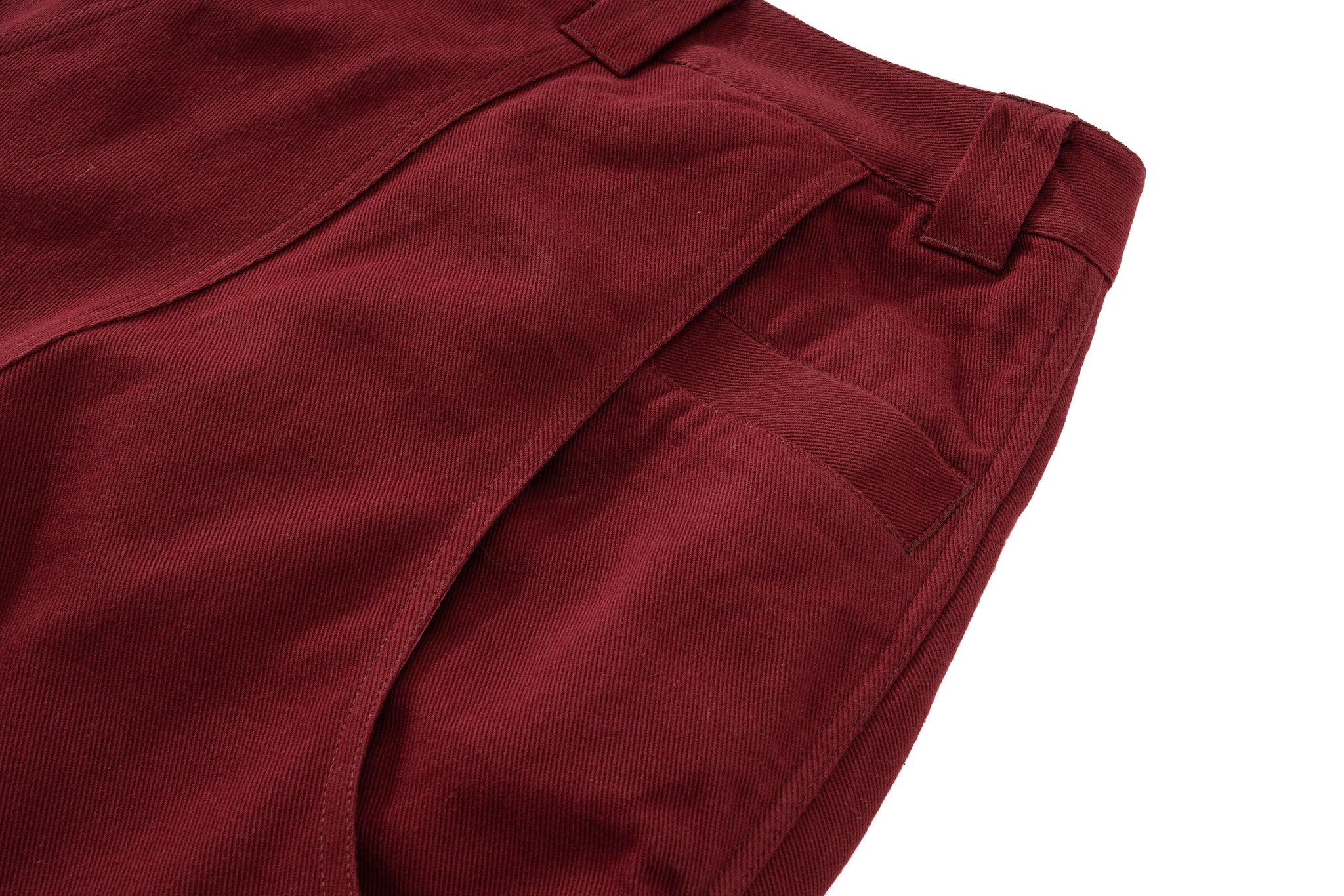 Oversized Pocket Shorts - Oxblood - Image 23