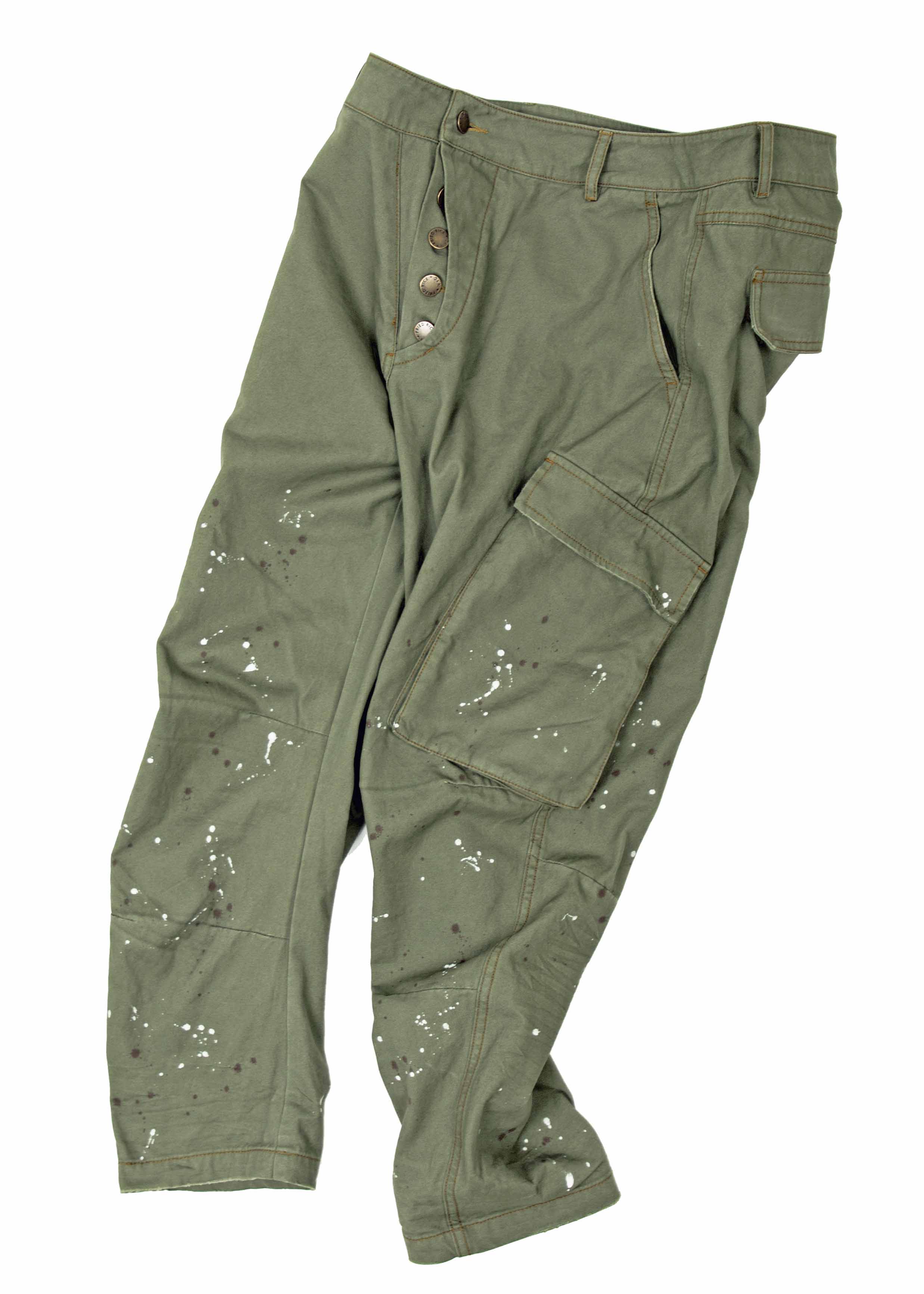 Painted Cargo Pants - Unisex - Image 3