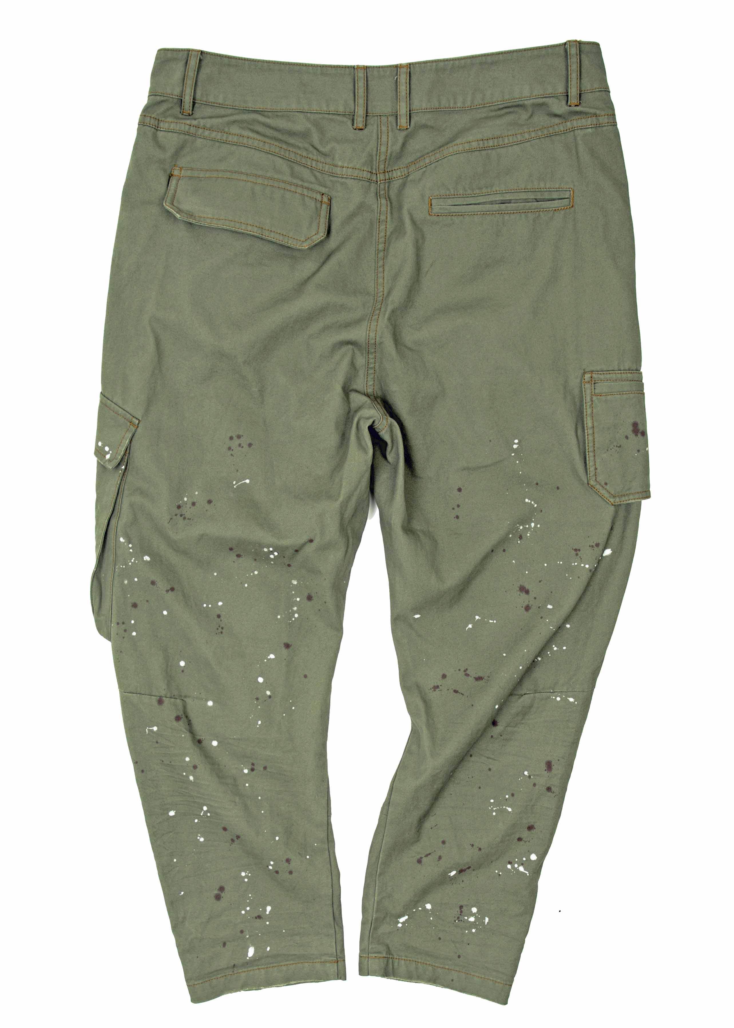 Painted Cargo Pants - Unisex - Image 4