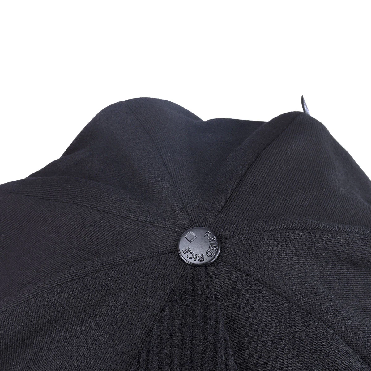 Panel Newsboy Cap Color-Black - Image 5
