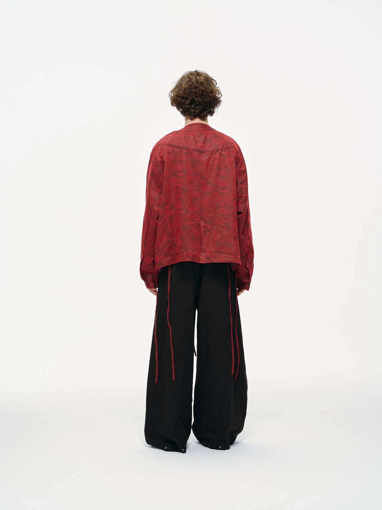 Ruby Cloud Kimono Blazer – Tie Front, Smooth Finish - Image 8
