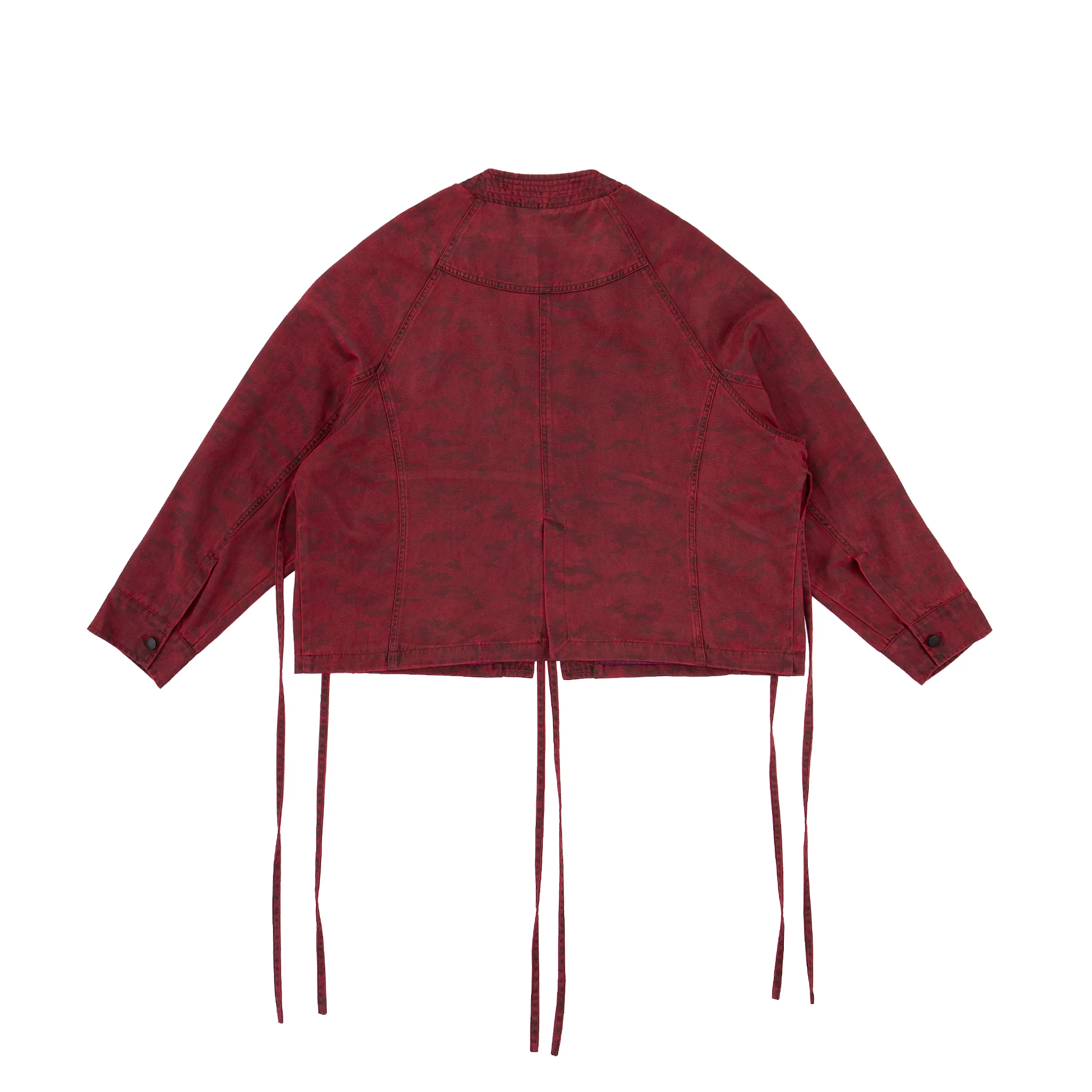 Ruby Cloud Kimono Blazer – Tie Front, Smooth Finish - Image 9