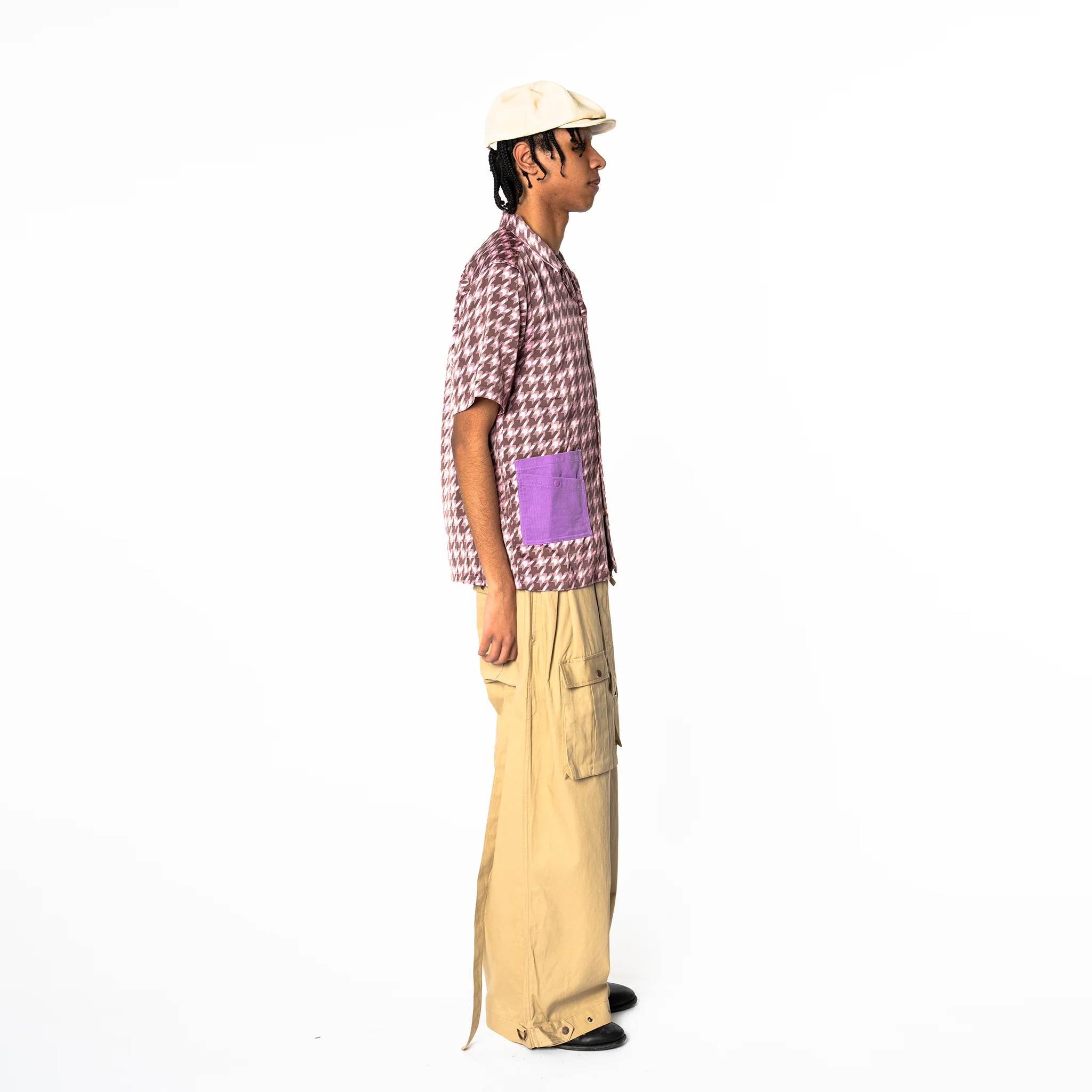 Short Sleeve Shirt - Dynamic Houndstooth - Image 5