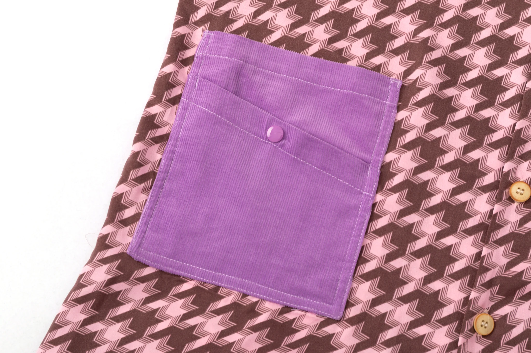 Short Sleeve Shirt - Dynamic Houndstooth - Image 9
