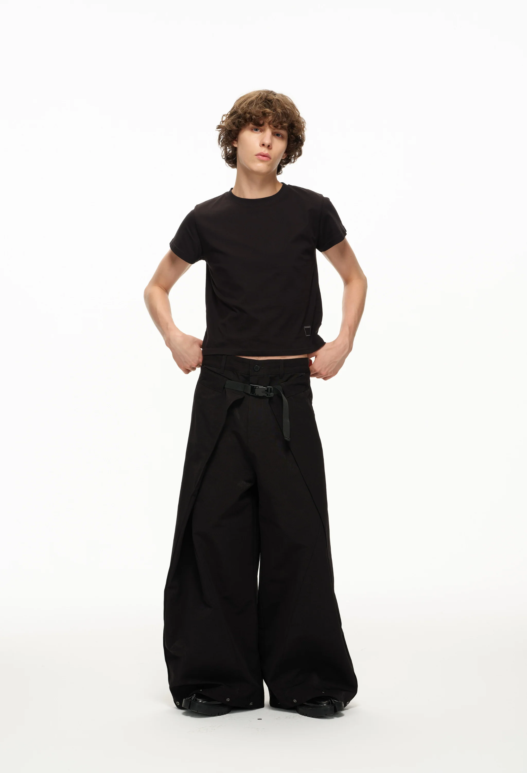 Snap Wrap Pants - Midnight - Image 6