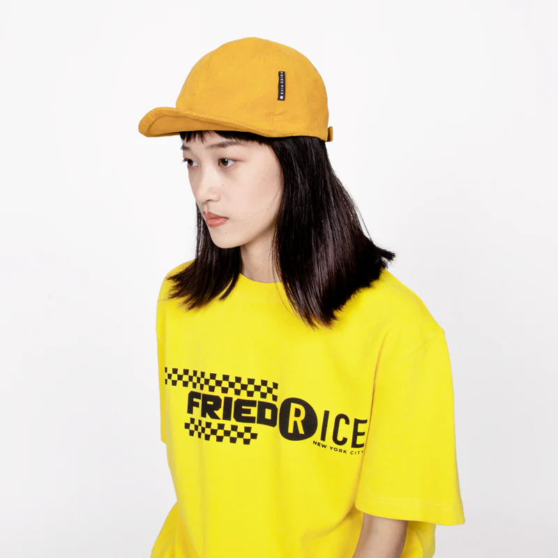 Stylable Brim Corduroy Cap - Mustard Yellow - Image 4