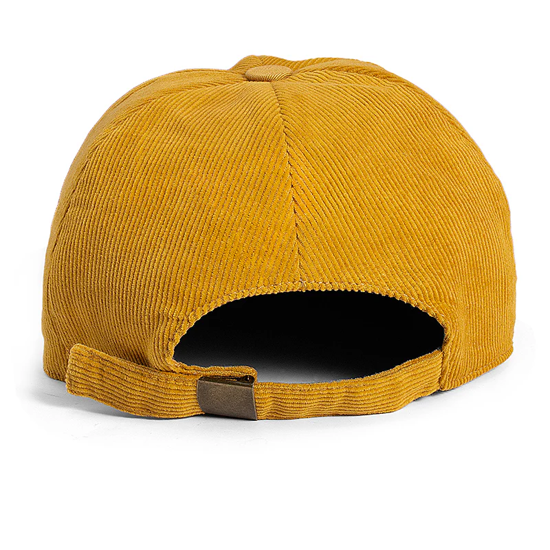 Stylable Brim Corduroy Cap - Mustard Yellow - Image 6