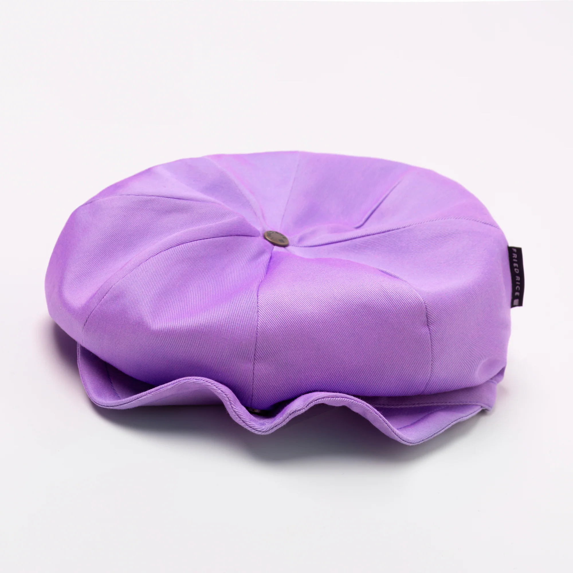 Stylable Brim Newsboy Hat - Metallic Purple - Image 3