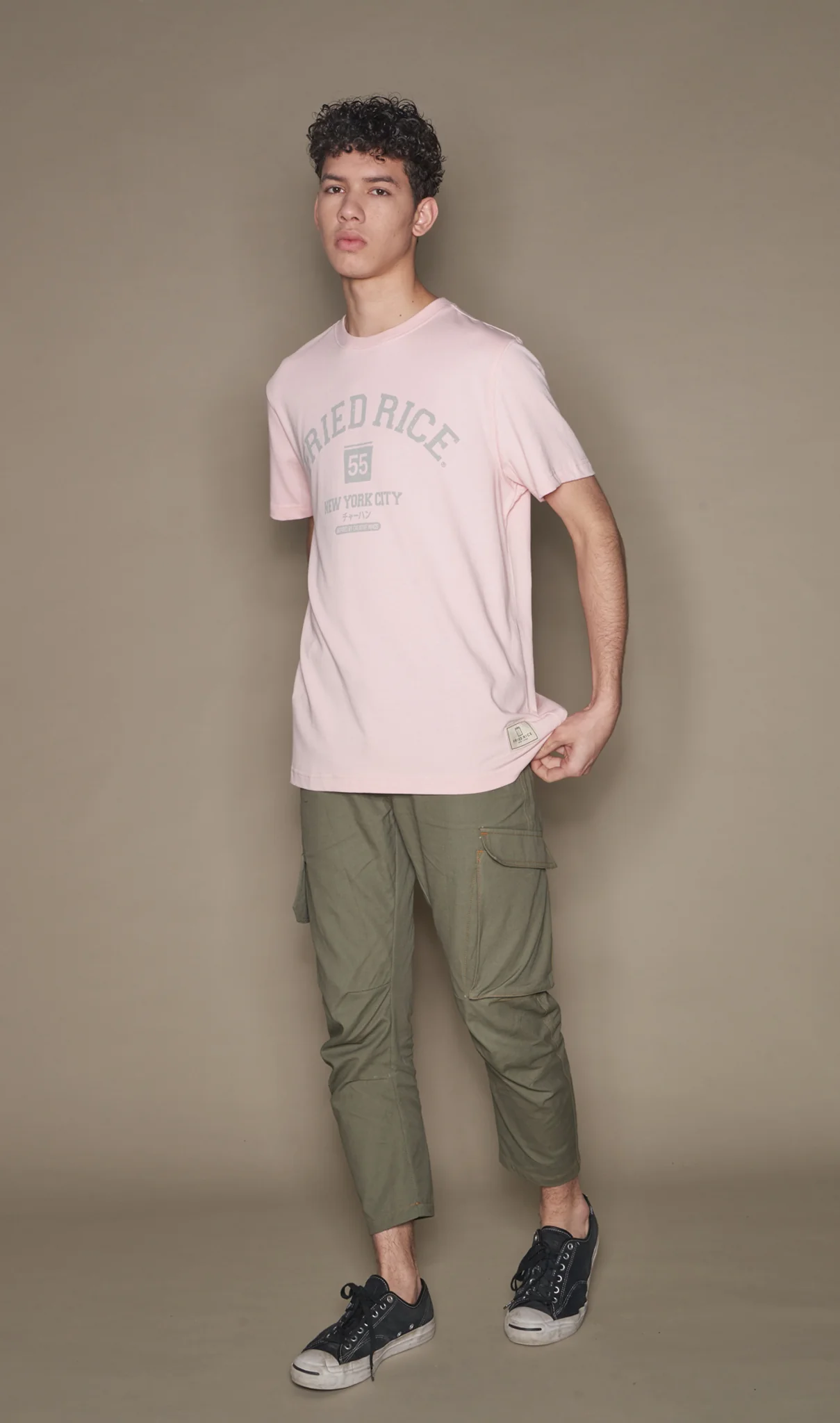 Collegiate Tee - Pink - Image 5