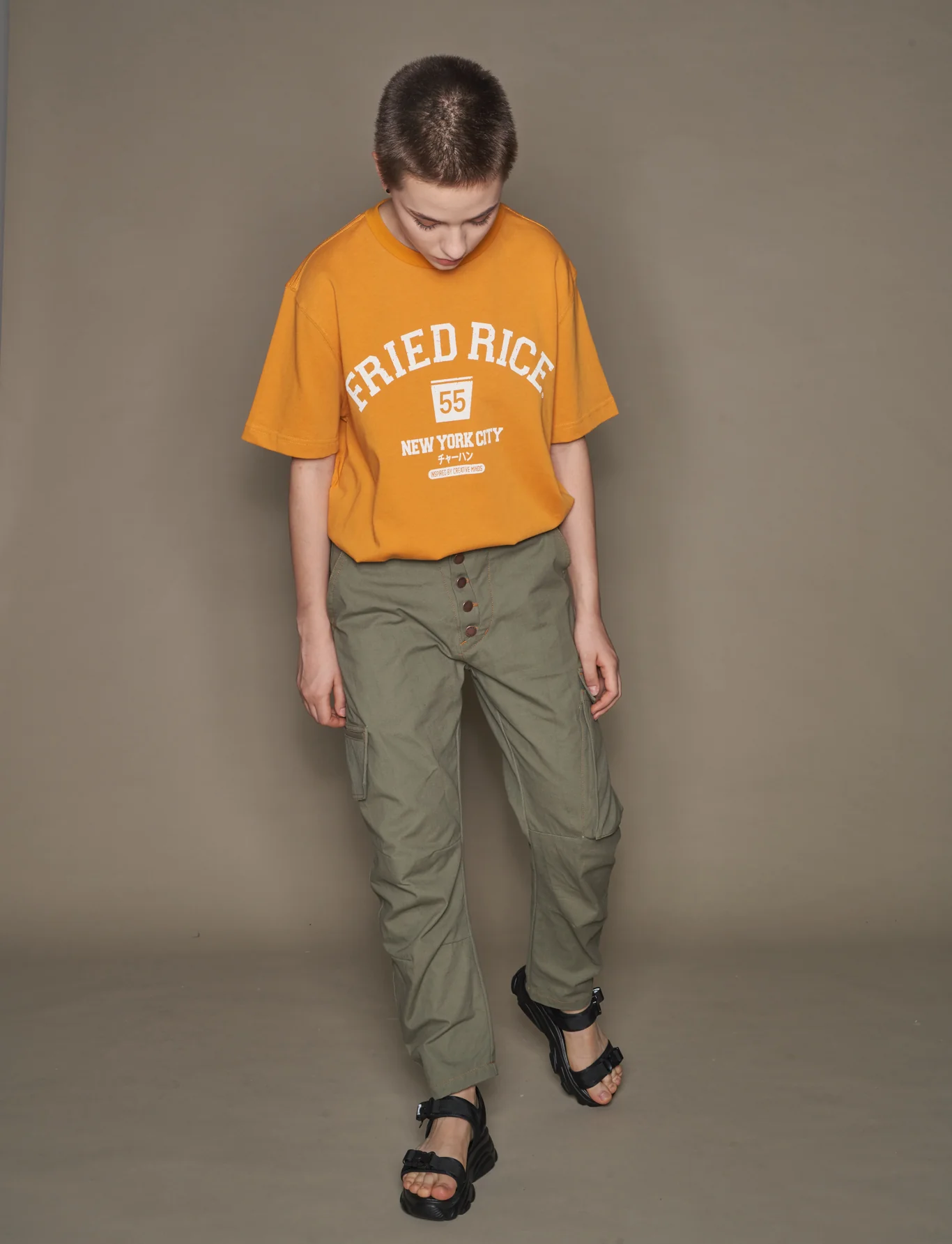 Collegiate Tee - Orange - Image 3