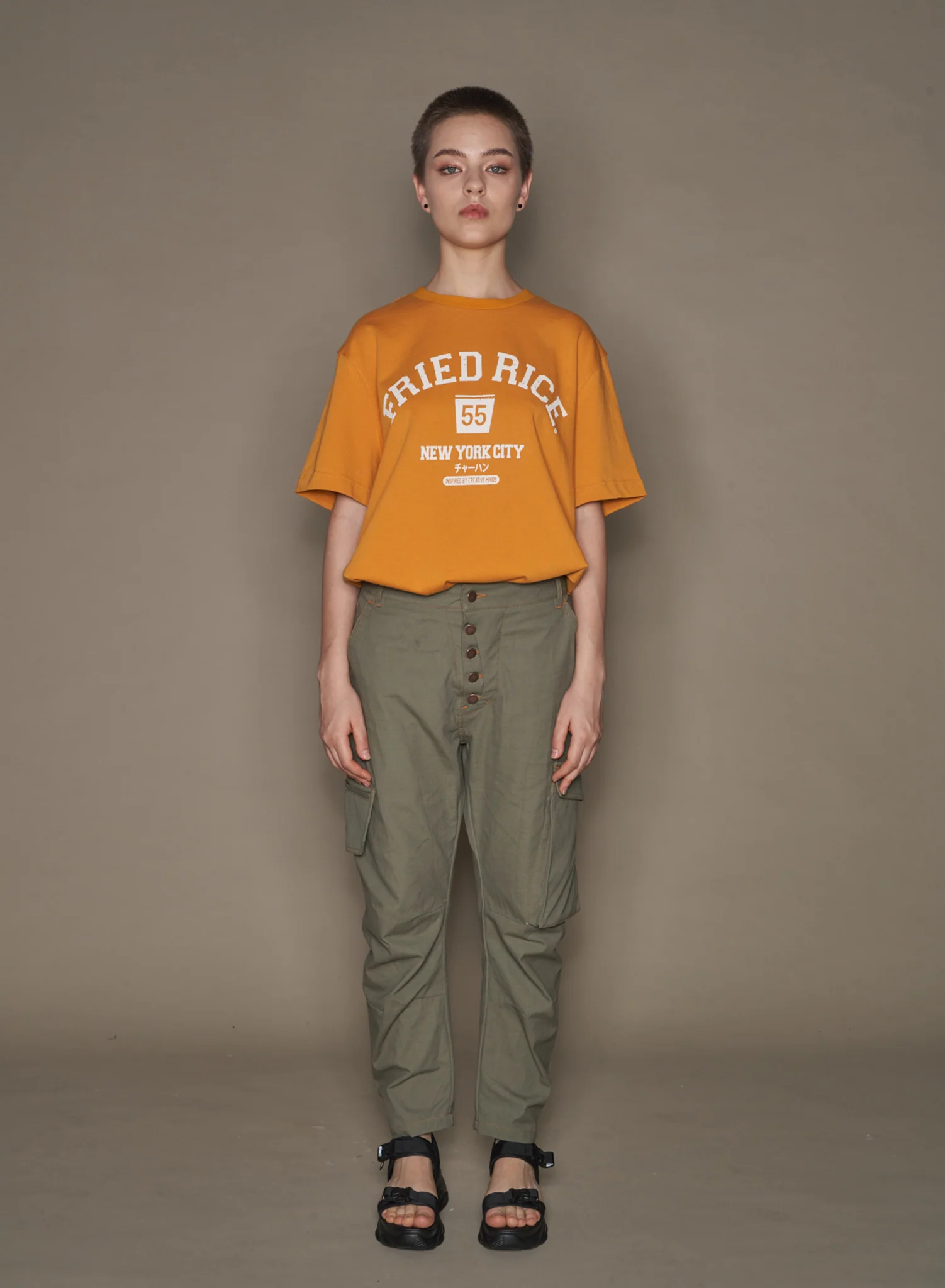 Collegiate Tee - Orange - Image 5
