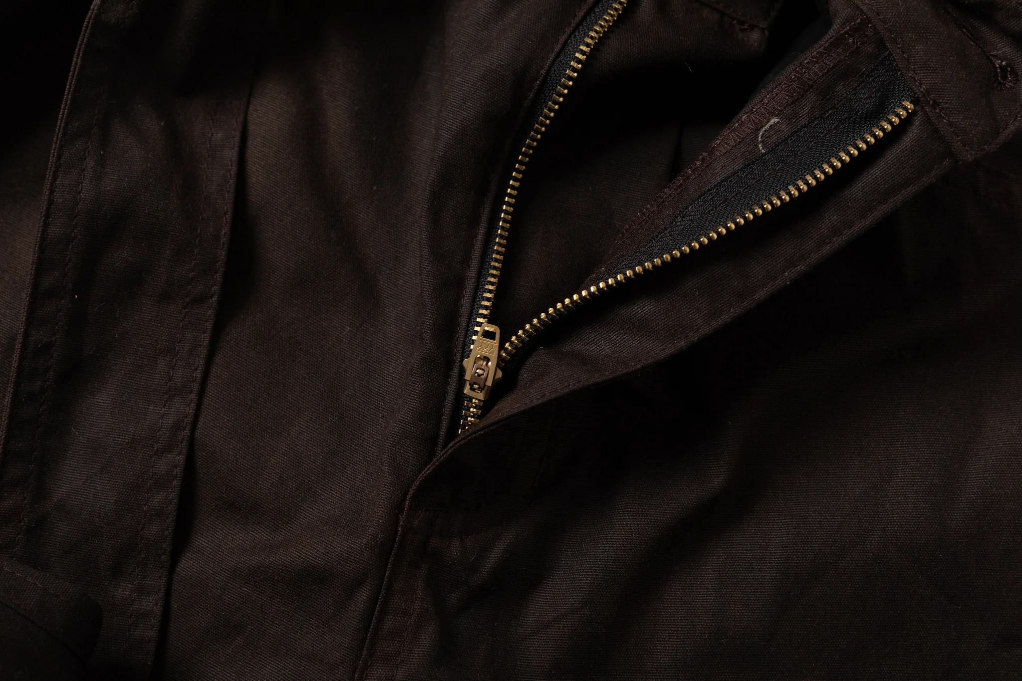 Wide Leg Pants - Waxed - Image 3