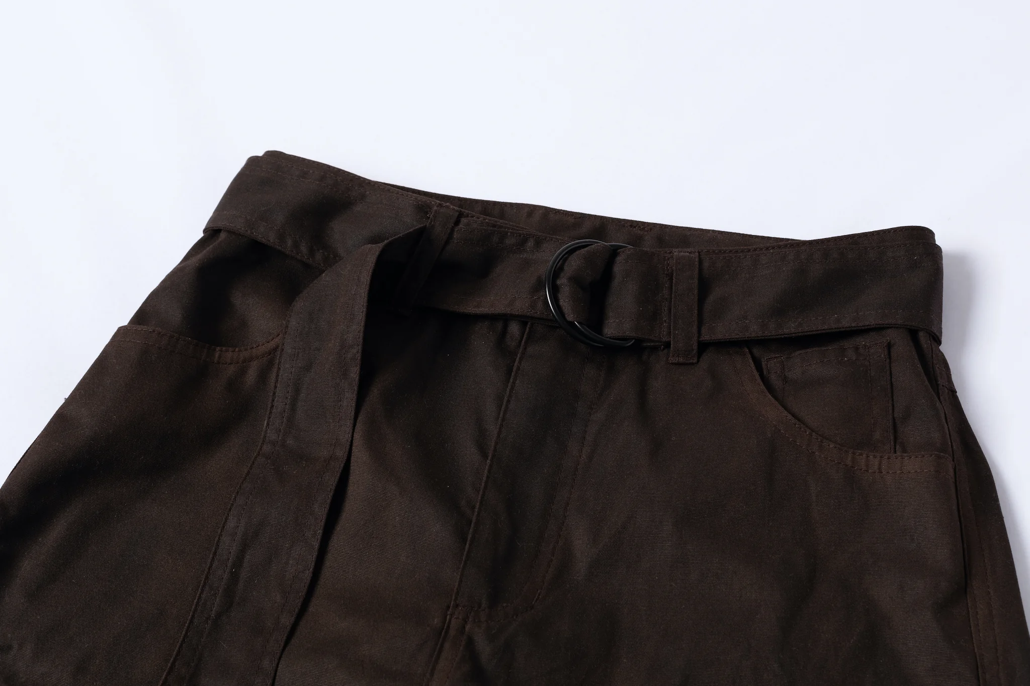 Wide Leg Pants - Waxed - Image 5