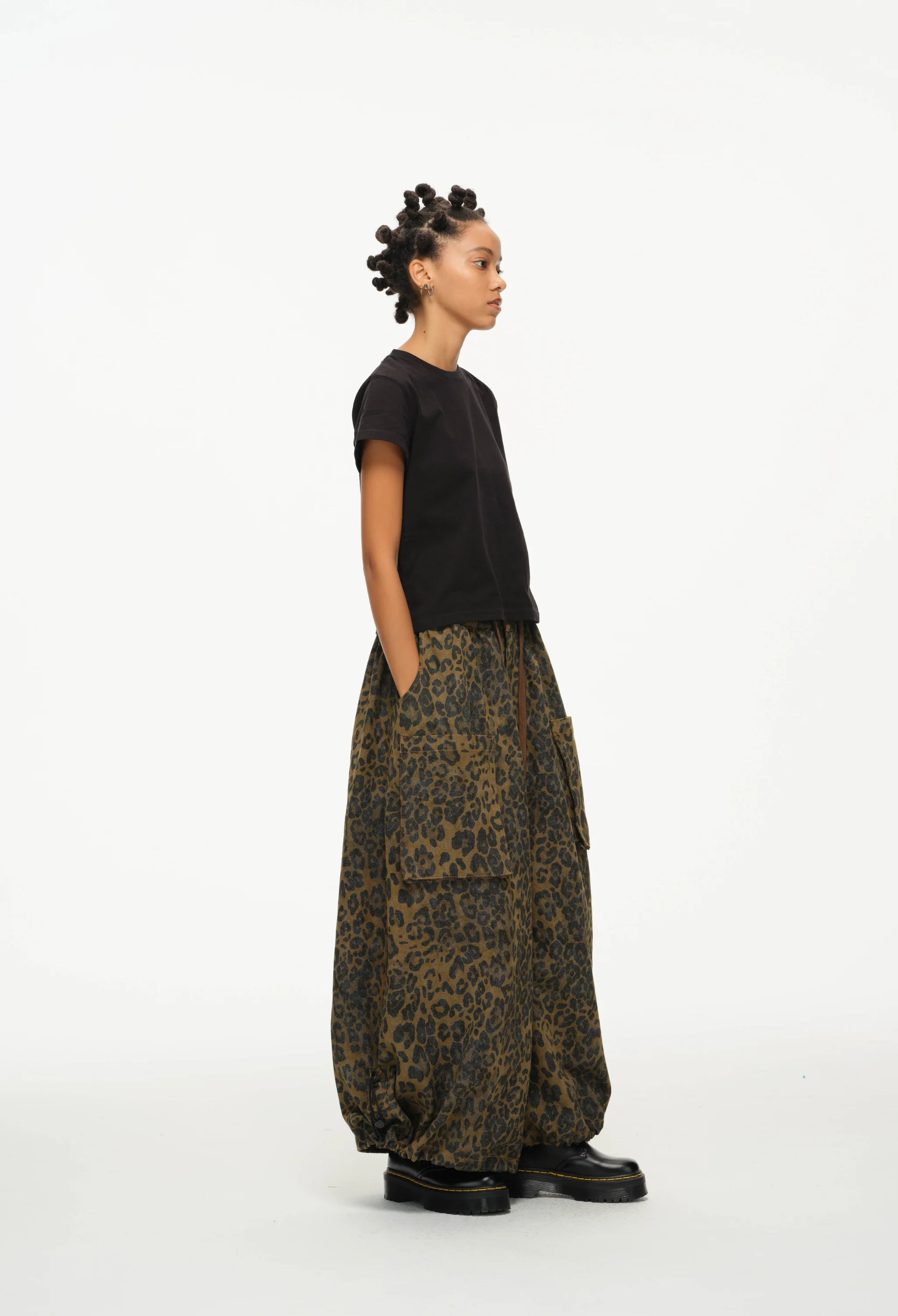 Wide Leg Yemi Pants – Leopard - Image 13