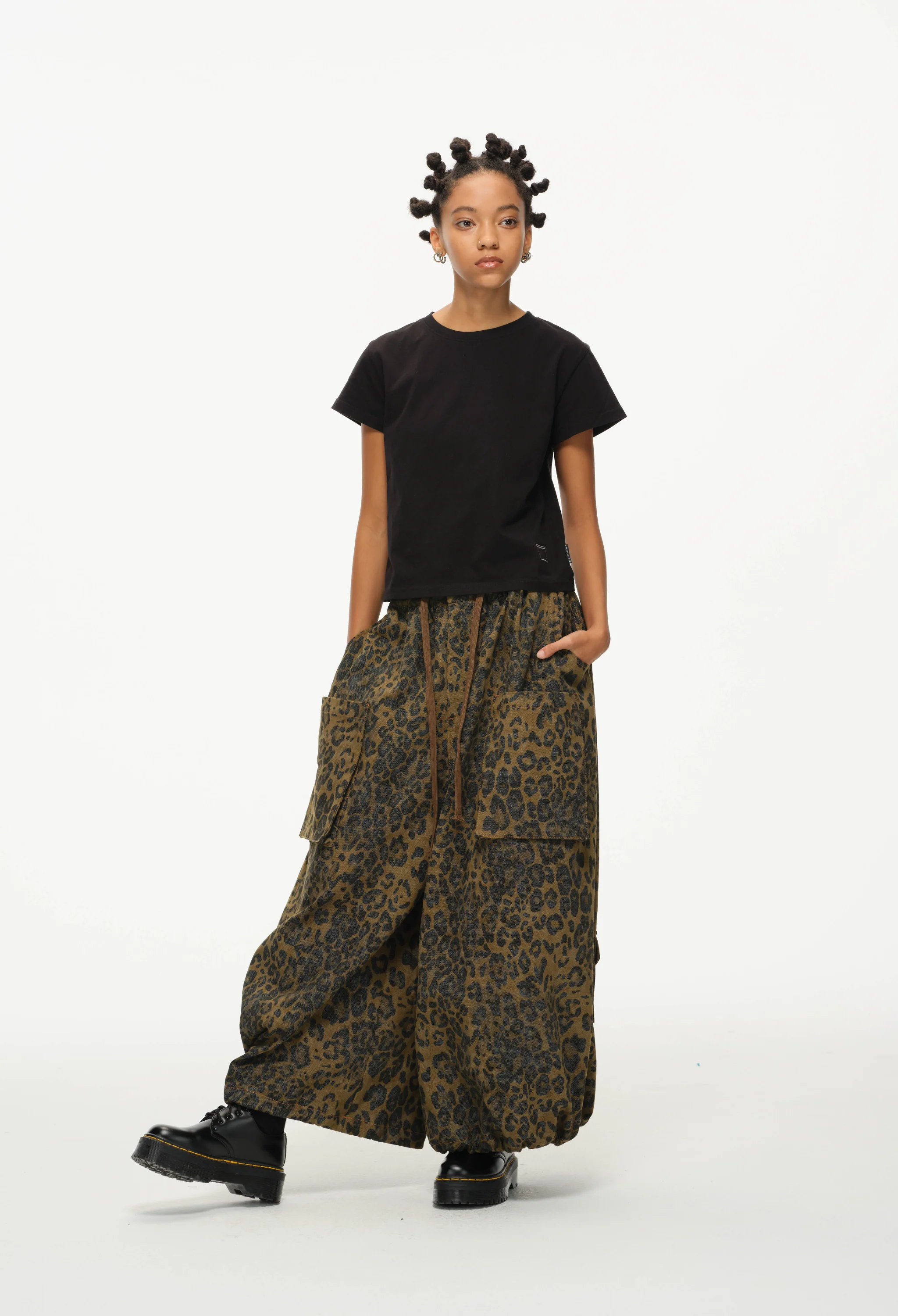 Wide Leg Yemi Pants – Leopard - Image 7
