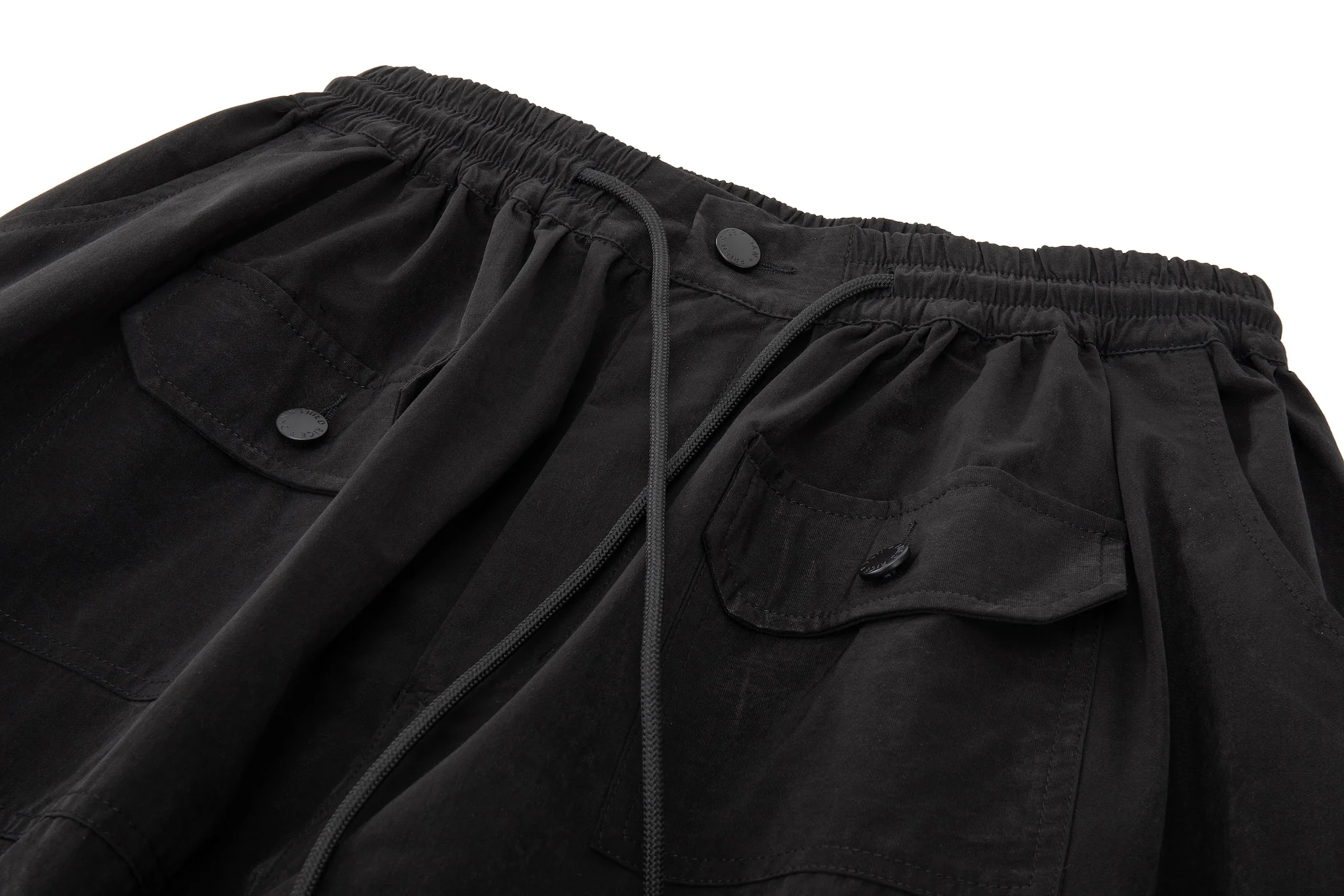 Yemi Cargo Pants – Extra Wide Leg, Multi-Pocket, Midnight - Image 11