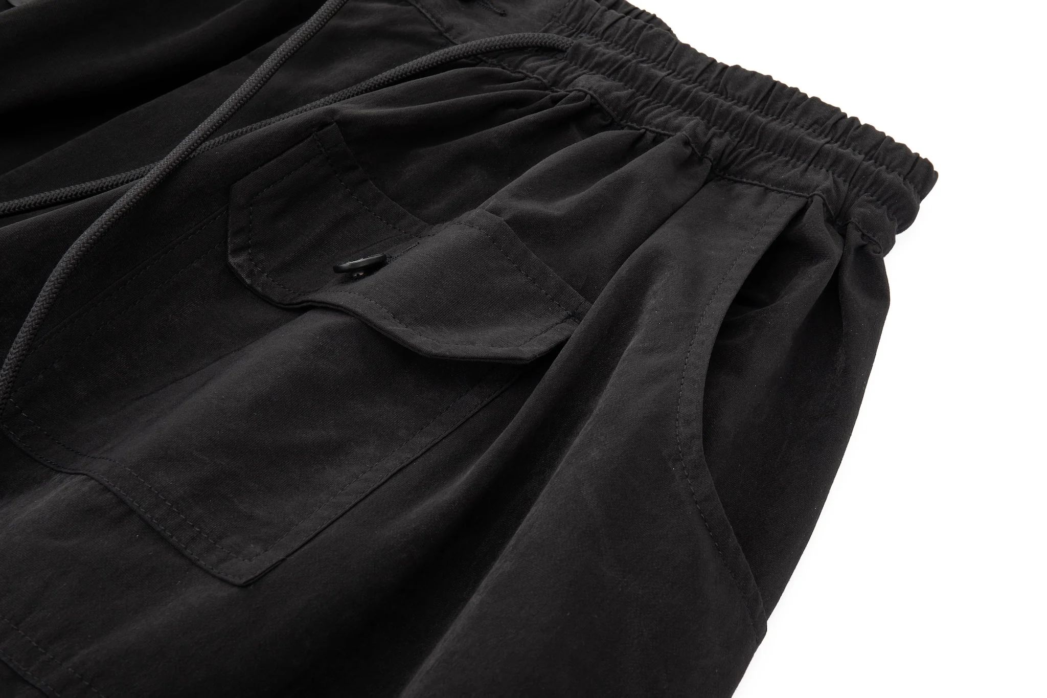 Yemi Cargo Pants – Extra Wide Leg, Multi-Pocket, Midnight - Image 12